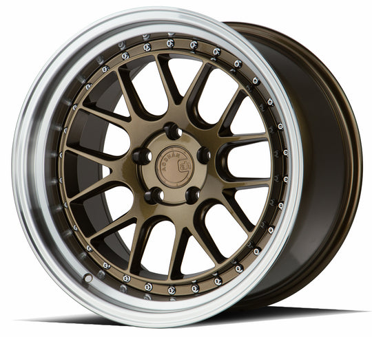 DS61911511422BZ - Aodhan DS06 19X11 5X114.3 ET 22mm Bronze with Machined Lip - Aodhan Wheels Canada
