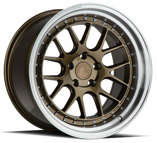 DS61911511422BZ - Aodhan DS06 19X11 5X114.3 ET 22mm Bronze with Machined Lip - Aodhan Wheels Canada