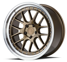 Load image into Gallery viewer, DS61995511415BZ - Aodhan DS06 19X9.5 5X114.3 ET 15mm Bronze with Machined Lip - Aodhan Wheels Canada