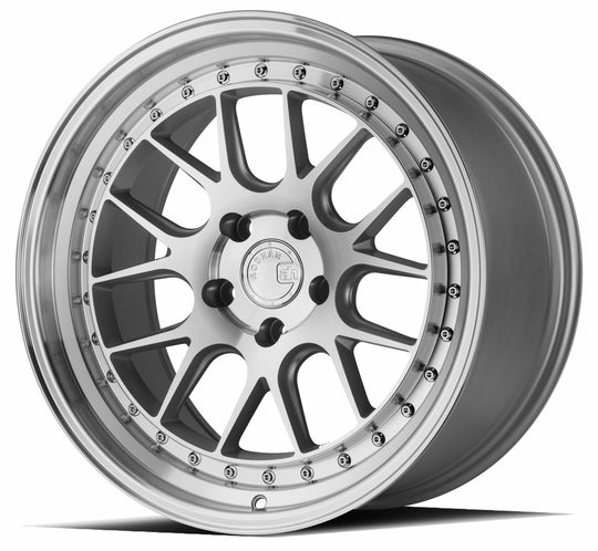 DS61995511422SMF - Aodhan DS06 19X9.5 5X114.3 ET 22mm Silver with Machined Face - Aodhan Wheels Canada