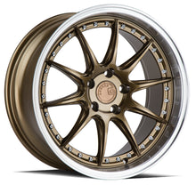 Load image into Gallery viewer, DS71885510035BZ - Aodhan DS07 18X8.5 5X100 ET 35mm Bronze with Machined Lip - Aodhan Wheels Canada