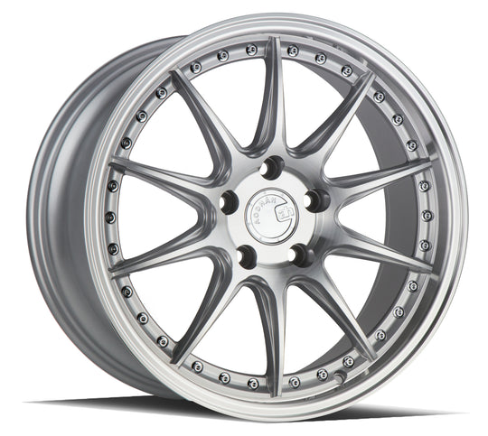 DS71885510035SMF - Aodhan DS07 18X8.5 5X100 ET 35mm Silver with Machined Face - Aodhan Wheels Canada
