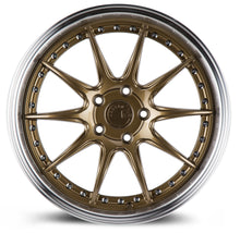 Load image into Gallery viewer, DS71885511435BZ - Aodhan DS07 18X8.5 5X114.3 ET 35mm Bronze with Machined Lip - Aodhan Wheels Canada