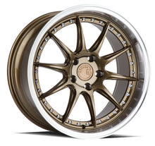 Charger l'image dans la galerie, DS71895511415BZ - Aodhan DS07 18X9.5 5X114.3 ET 15mm Bronze with Machined Lip - Aodhan Wheels Canada