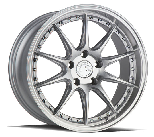 DS71895511422SMF - Aodhan DS07 18X9.5 5X114.3 ET 22mm Silver with Machined Face - Aodhan Wheels Canada