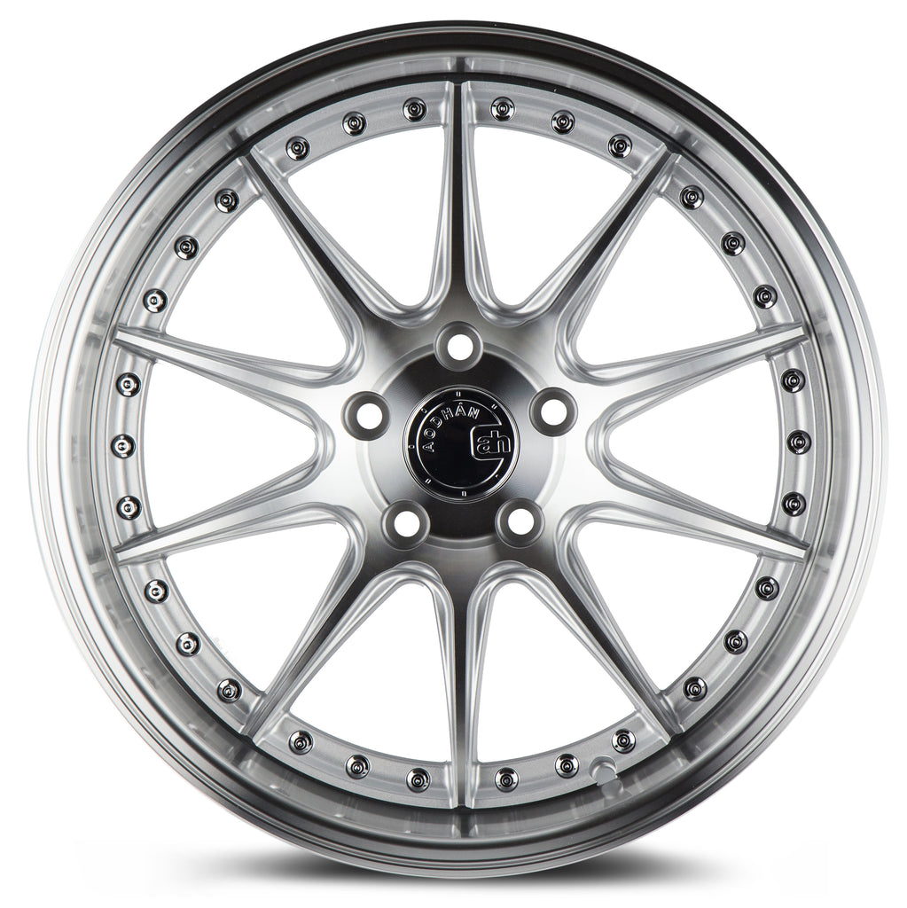 DS71911511422SMF - Aodhan DS07 19X11 5X114.3 22mm Silver w/Machined Face - Aodhan Wheels Canada