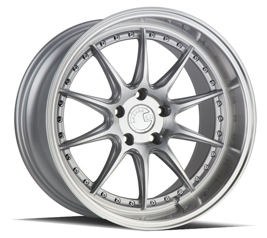 DS71911511422SMF - Aodhan DS07 19X11 5X114.3 ET 22mm Silver with Machined Face - Aodhan Wheels Canada