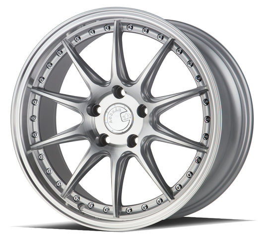 DS71985511435SMF - Aodhan DS07 19X8.5 5X114.3 ET 35mm Silver with Machined Face - Aodhan Wheels Canada