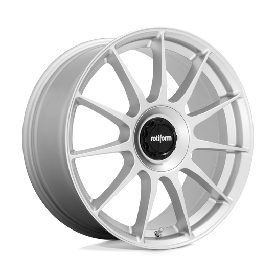 R1701885F3+35 - Rotiform R170 Dtm 18X8.5 5X112 / 5X100 35mm Silver - Rotiform Wheels Canada