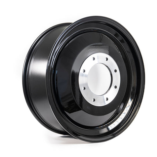 A1002282A9P11602 - Arena Dually Inner 22X8.25 10X225 116mm Glossy Black - Arena Wheels Canada