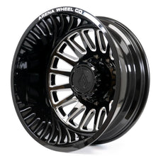 Charger l'image dans la galerie, A1102282A9N20216 - Arena Dually Rival Rear 22X8.25 10X225 -202mm Gloss Black And Milled - Arena Wheels Canada