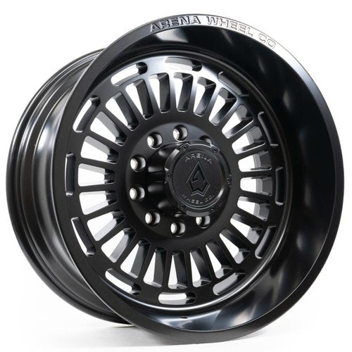 A1152000A8N01801 - Arena Dually Tactic Super Single 20X10 10X170 -18mm Satin Black - Arena Wheels Canada