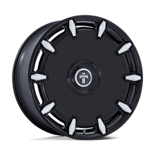 Charger l'image dans la galerie, DC271BE24106630 - DUB DC271 Cheef 24X10 6X135 / 6X139.7 30mm Gloss Black Milled - DUB Wheels Canada