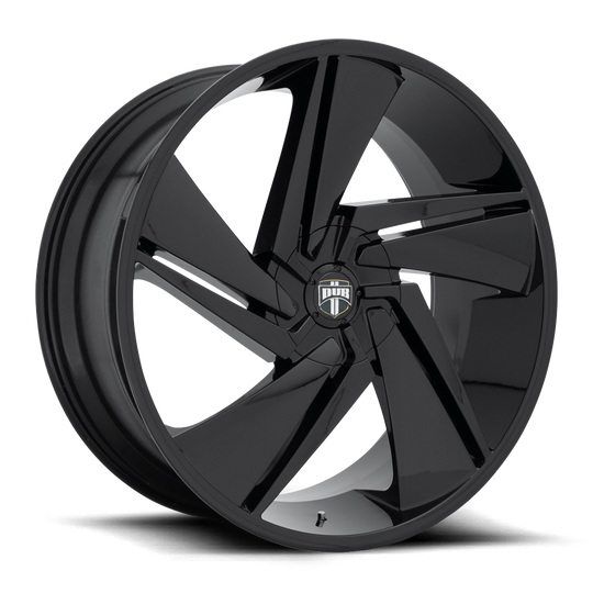 S247240056+35 - DUB S247 Fade 24X10 5X150  35mm Gloss Black - DUB Wheels Canada