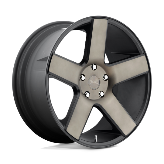 S116229556+32 - DUB S116 Baller 22X9.5 5X150  32mm Matte Black Double Dark Tint - DUB Wheels Canada