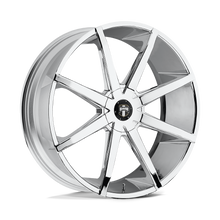 Load image into Gallery viewer, S201208500+10D - DUB S201 Push 20X8.5 BLANK  10mm Chrome Plated - DUB Wheels Canada