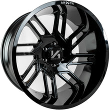 Load image into Gallery viewer, K16422205645 - Arkon DaVinci 22X12 5X150 -51mm Gloss Black - Arkon Wheels Canada