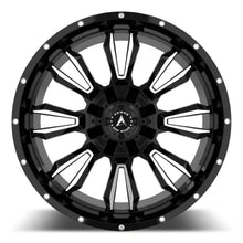 Load image into Gallery viewer, A161-2010-38-134 - Armed OffRoad Dagger 20X10 8X170 ET -24mm Gloss Black Machined - Armed OffRoad Wheels Canada
