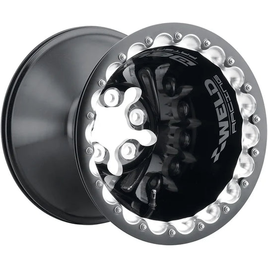 D1BPM616D5DB - Weld Racing Delta-1 PM 16X16 5X139.7 ET -89mm Black - Weld Racing Wheels Canada