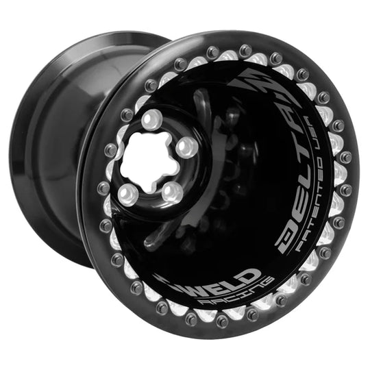 D1BTF616D4DB - Weld Racing Delta-1 TF 16X16 5X139.7 ET -114mm Black - Weld Racing Wheels Canada