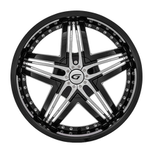 Load image into Gallery viewer, G1-22961394073B - Diablo Blitz 22X9.5 6X139.7 40mm Gloss Black - Diablo Wheels Canada