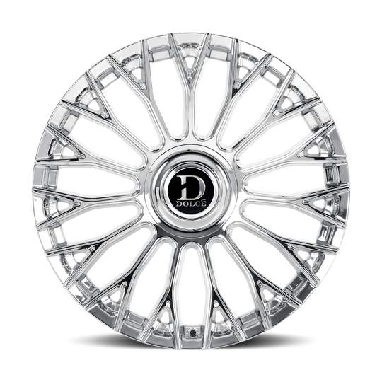 ROMA-229039C - Dolce Roma 22X9 5X127 38mm Chrome - Dolce Wheels Canada