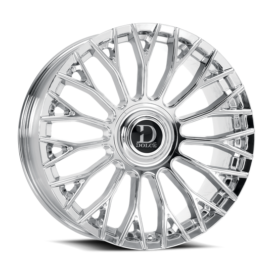 ROMA-2210539C - Dolce Roma 22X10.5 5X127 42mm Chrome - Dolce Wheels Canada