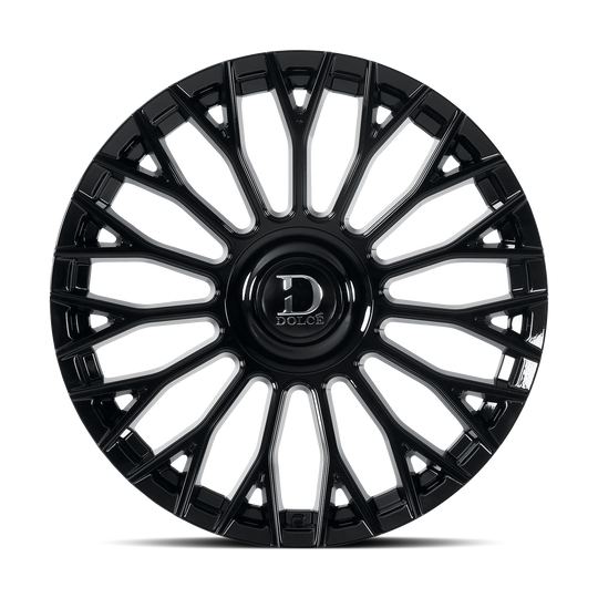 ROMA-229012GB - Dolce Roma 22X9 5X112 35mm Glossy Black - Dolce Wheels Canada