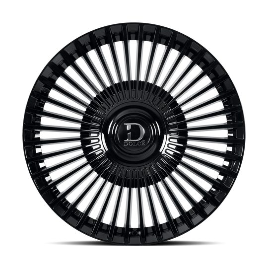 TRENTO-2210539GB - Dolce Trento 22X10.5 5X127 42mm Glossy Black - Dolce Wheels Canada