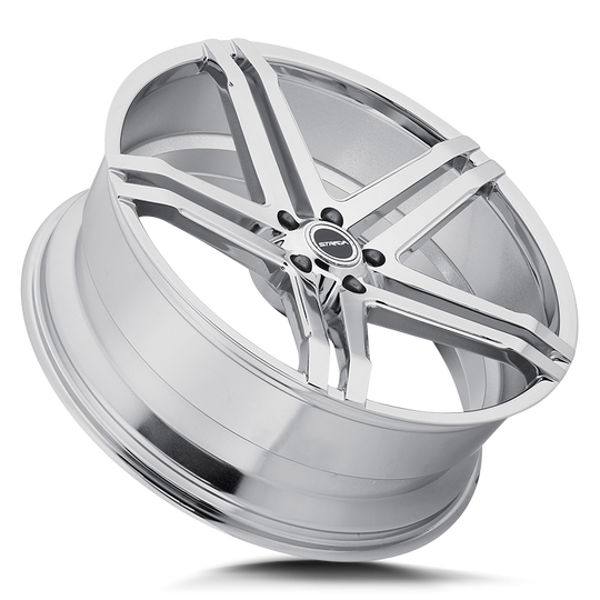 S40251515 - Strada S40 Domani 22X8.5 5x115 15mm Chrome - Strada Wheels Canada