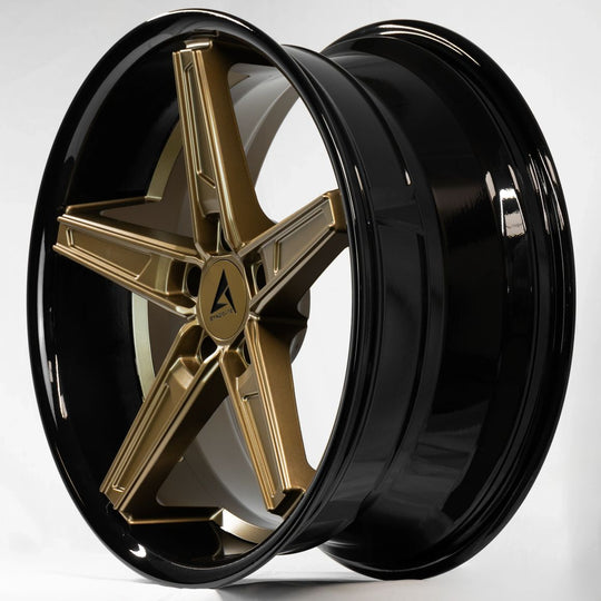 C125-2090-25-115 - Armed OffRoad Don 20X9 5X127 ET 32mm Matte Bronze Face With Gloss Black Lip - Armed OffRoad Wheels Canada