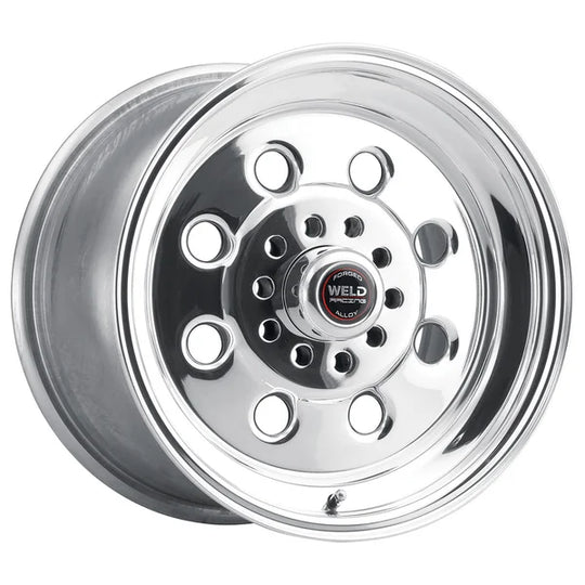 90-512418 - Weld Racing Draglite 15X12 5X127 ET -51mm Polished - Weld Racing Wheels Canada