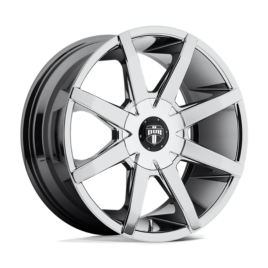 S111249597+25 - DUB S111 Push 24X9.5 6X135 6X139.7 25mm Chrome Plated - DUB Wheels Canada