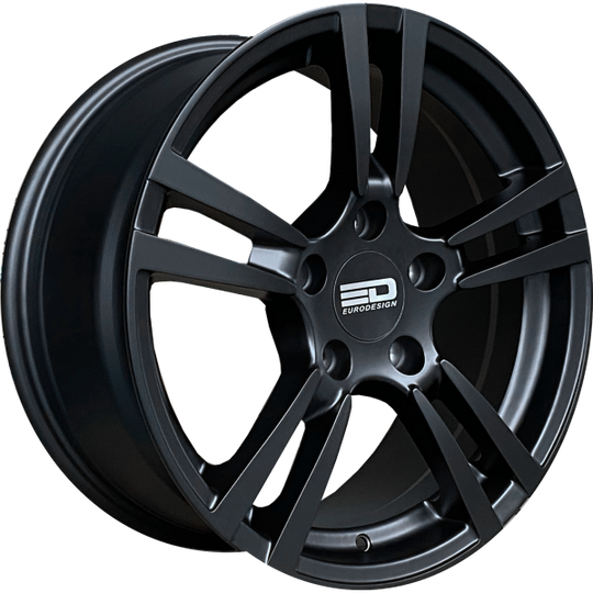 EP38R47MB - Euro Design EP-3 18X10 5X130 ET 47mm Matte Black - Euro Design Wheels Canada