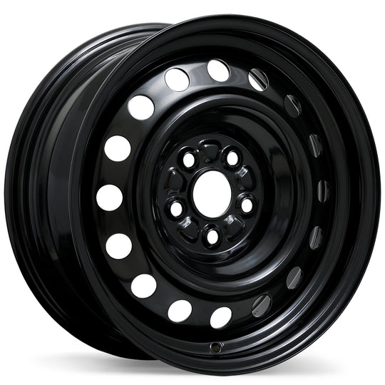 ES41-1560-80BN+33C541 - Envy Steel Wheel 15X6.0 5X100 ET 33mm Black - Envy Wheels Canada