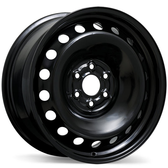 ES54-1880-62BN+40C671 - Envy Steel Wheel 18X8.0 6X120 ET 40mm Black - Envy Wheels Canada