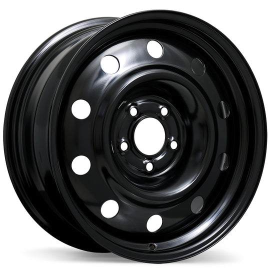 ES60-1770-90BN+40C703 - Envy Steel Wheel 17X7.0 5X115 ET 40mm Black - Envy Wheels Canada