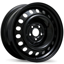 Charger l'image dans la galerie, ES61-1770-31BN+50C634 - Envy Steel Wheel 17X7.0 5X108 ET 50mm Black - Envy Wheels Canada