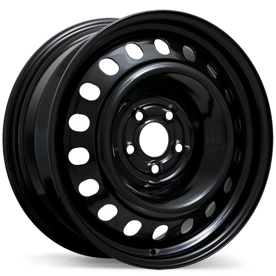 ES61-1770-31BN+50C634 - Envy Steel Wheel 17X7.0 5X108 ET 50mm Black - Envy Wheels Canada