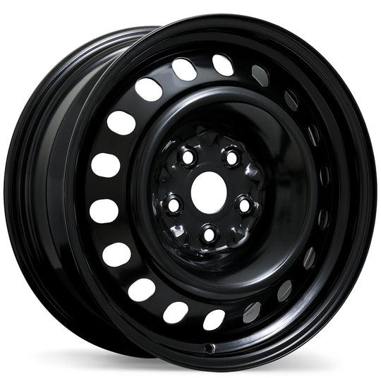 ES64-1770-65BN+42C561 - Envy Steel Wheel 17X7.0 5X114.3 ET 42mm Black - Envy Wheels Canada