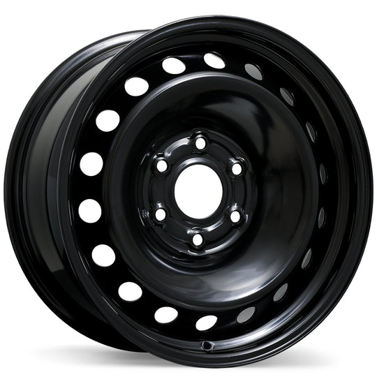 ES69-1880-83BN+25C781 - Envy Steel Wheel 18X8.0 6X139.7 ET 25mm Black - Envy Wheels Canada