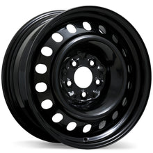 Load image into Gallery viewer, ES76-1770-65BN+40C715 - Envy Steel Wheel 17X7.0 5X114.3 ET 40mm Black - Envy Wheels Canada