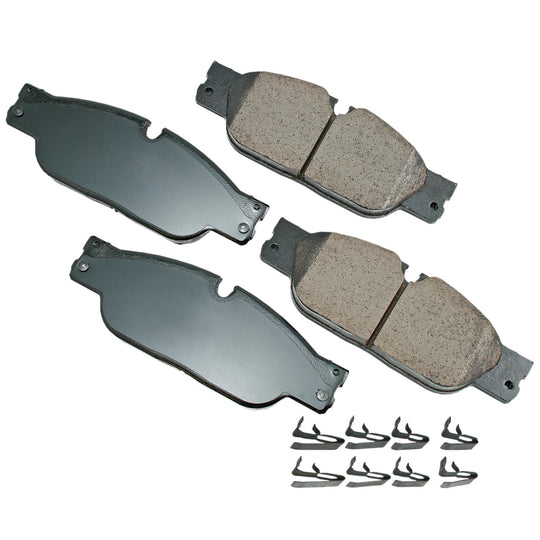 EUR1065 Euro Ultra Premium Ceramic Disc Brake Pad Set Akebono Canada