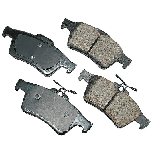EUR1095 Euro Ultra Premium Ceramic Disc Brake Pad Set Akebono Canada