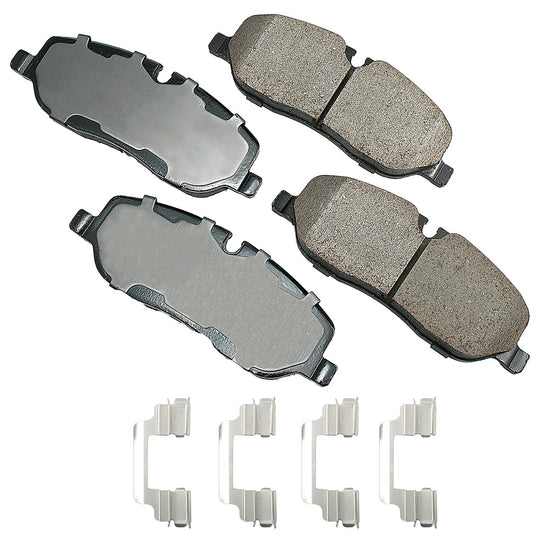 EUR1098A Euro Ultra Premium Ceramic Disc Brake Pad Set Akebono Canada