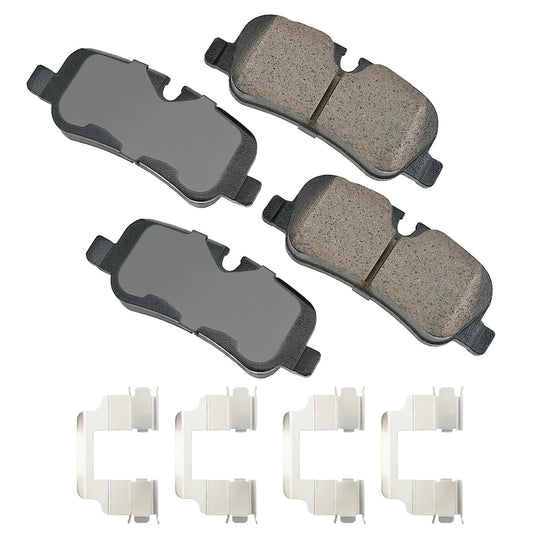 EUR1099A Euro Ultra Premium Ceramic Disc Brake Pad Set Akebono Canada