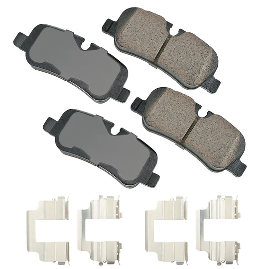 EUR1099B Euro Ultra Premium Ceramic Disc Brake Pad Set Akebono Canada