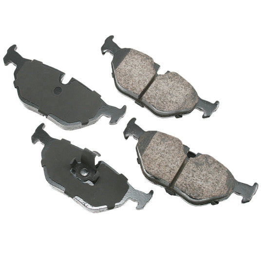 EUR1239 Euro Ultra Premium Ceramic Disc Brake Pad Set Akebono Canada
