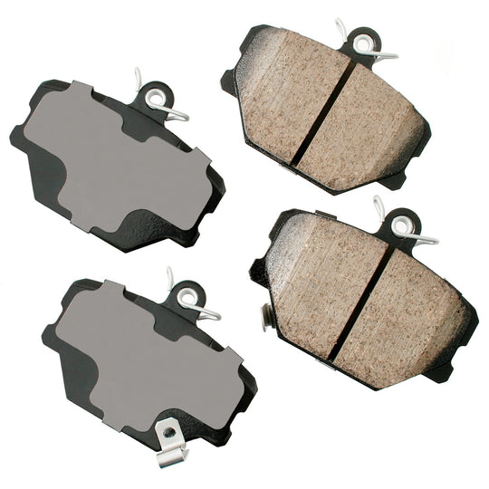 EUR1252 Euro Ultra Premium Ceramic Disc Brake Pad Set Akebono Canada