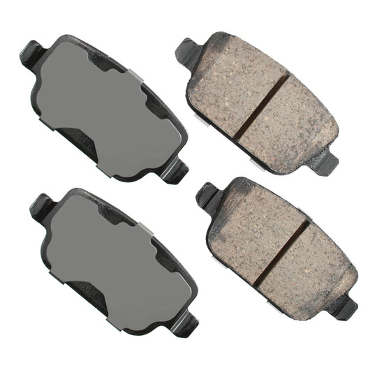 EUR1314 Euro Ultra Premium Ceramic Disc Brake Pad Set Akebono Canada